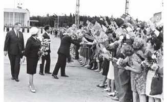 Rusya, Türkiye eski Başbakanı Ürgüplü&#039;nün Sovyet liderinin yazlık evindeki fotoğrafını paylaştı