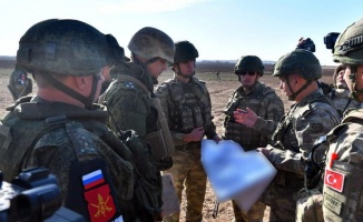 Türkiye ve Rusya&#039;dan Suriye&#039;de ortak antiterör tatbikatı