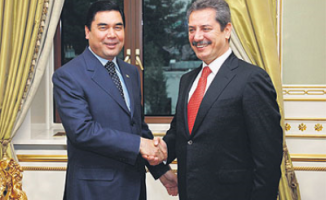 Türkmenistan Cumhurbaşkanı, Çalık Holding Başkanı ile projeleri görüştü