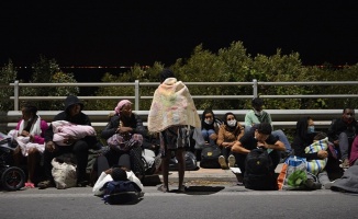 Yunanistan&#039;da Moria kampındaki yangında binlerce sığınmacı evsiz kaldı