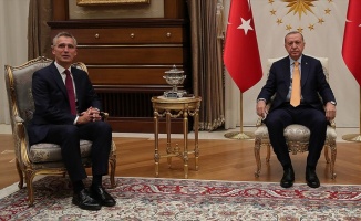Cumhurbaşkanı Erdoğan ile NATO Genel Sekreteri Stoltenberg görüştü