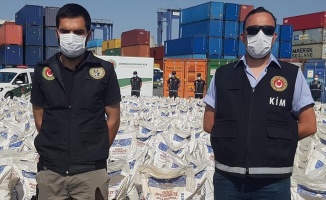 İstanbul'da bir gemide 228 kilo 438 gram kokain ele geçirildi