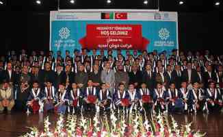 Afganistan'daki TMV okullarında mezuniyet heyecanı