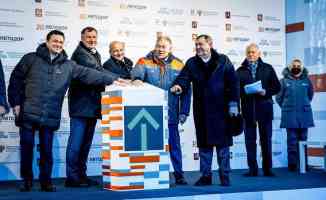 Crocus Group tarafından inşa edilen Merkez Çevre Yolu&#039;nun ilk bölümü törenle açıldı