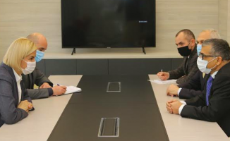 Gagavuz Özerk Yeri Başkanı Vlah, Türk Başkonsolos Akdoğan&#039;la görüştü