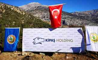 Kipaş Holding&#039;in 500 Bin Ağaç Bağışı Projesi kapsamında ilk fidanlar dikildi