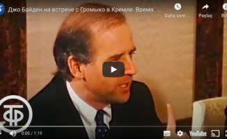 ABD yeni Başkanı Biden&#039;ın SSCB ziyareti ile ilgili görüntüleri ortaya çıktı
