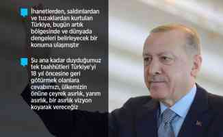 Cumhurbaşkanı Erdoğan: Reform adımlarıyla ilgili hazırlıklarımız kamuoyuna sunma aşamasına geldi