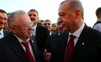 Jirinovski’den Erdoğan&#039;la ilgili ilginç ”dost&quot; açıklaması: Dostum değil!