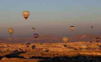 Kapadokya&#039;yı 2020&#039;de 120 bin 917 turist gökyüzünden izledi