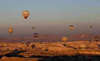 Kapadokya&#039;yı 2020&#039;de 120 bin 917 turist gökyüzünden izledi