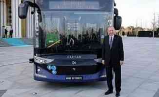 Elektrikli ve sürücüsüz otobüs “Otonom Atak Electric“ tanıtıldı