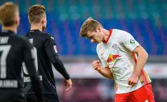 Leipzig, Sörloth’un uzatmalarda attığı golle kazandı