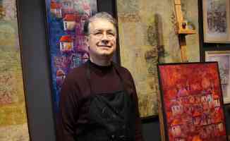 Ressam Cemal Toy, sanat yaşamını ve eserlerini anlattı