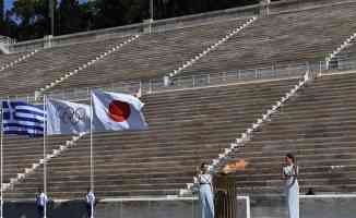 2020 Tokyo Olimpiyatları'nın Japonya'daki meşale turu Fukuşima'da başladı