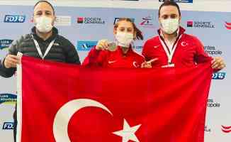 Özel sporcu Fatma Damla Altın, Avrupa şampiyonu oldu