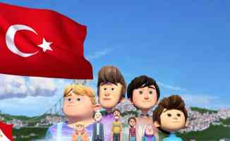 TRT &Ccedil;ocuk'tan İstiklal Marşı'nın kabul&uuml;n&uuml;n 100. yılına &ouml;zel i&ccedil;erik