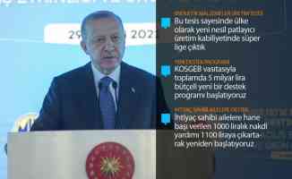 Cumhurbaşkanı Erdoğan:ZMA zırhlı muharebe aracımız artık Silahlı Kuvvetlerimizin emrindedir