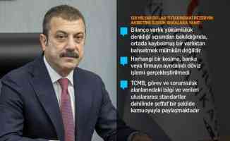 TCMB Başkanı Kavcıoğlu: Döviz işlemleri o günkü piyasa koşulları ve fiyatlarından gerçekleştirildi