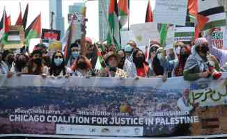 ABD&#039;de Filistin&#039;e destek gösterileri için sokağa çıkan Amerikalılar Biden yönetimine öfkeli