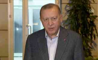Cumhurbaşkanı Erdoğan: İşçinin o kutsal alın terini sömürmek isteyenlere fırsat vermeyeceğiz