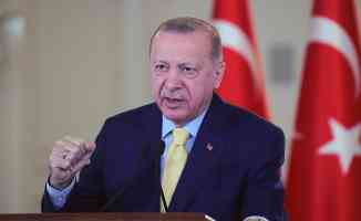 Cumhurbaşkanı Erdoğan: Kıbrıs Türk halkının yanında olmayı sürdüreceğiz
