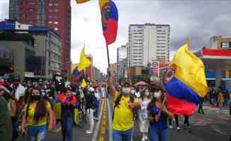 Kolombiya&#039;da hükümete yönelik protestolar devam ediyor