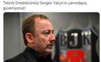 Beşiktaş&#039;tan Sergen Yalçın paylaşımı