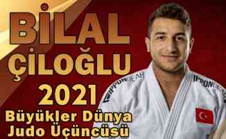 Milli judocu Bilal Çiloğlu, Macaristan&#039;da dünya üçüncüsü oldu