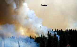 ABD&#039;nin California eyaletinde orman yangınları sürüyor