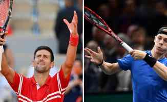 Djokovic ve Shapovalov Wimbledon&#039;da yarı finale çıktı