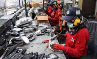 Elektronik atıkların yüzde 5&#039;i geri dönüştürülebiliyor