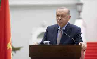 Cumhurbaşkanı Erdoğan: Türkiye ve Karadağ barış ve istikrara ciddi katkılar sağlıyor