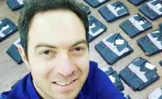 Rus işçileri giydiren Türk işadamı Okan Sevim: İşbirliğine devam!