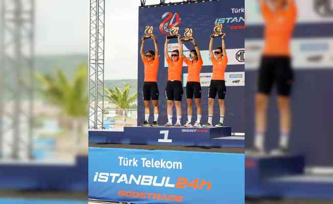 Suzuki Kadın Bisiklet Takımı, Türk Telekom İstanbul 24h Boostrace&#039;ın birincisi oldu
