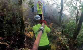 THY ekipleri orman yangınlarıyla mücadeleye destek vermeyi sürdürüyor