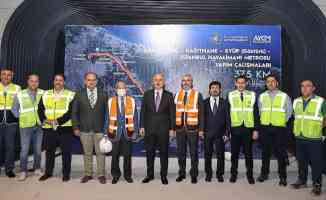Bakan Karaismailoğlu: Kağıthane metrosunda ilk sinyalizasyon test sürüşlerini Kasım 2021&#039;de başlatacağız