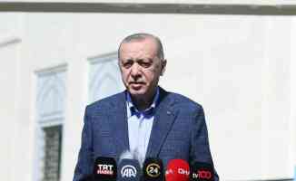 Cumhurbaşkanı Erdoğan Cuma çıkışı konuştu: ABD ile iki NATO ülkesi olarak çok daha farklı konumda olmamız gerekir