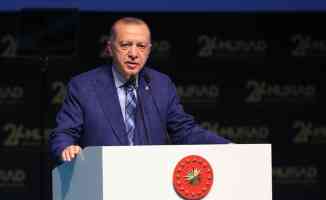 Cumhurbaşkanı Erdoğan MÜSİAD Genel Kurulu&#039;nda konuştu: 2023 hedeflerimize tüm sabotajlara rağmen adım adım yaklaşıyoruz