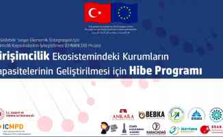 Türk ve Suriyeli girişimcilere yönelik iş geliştiren kurumlara hibe desteği