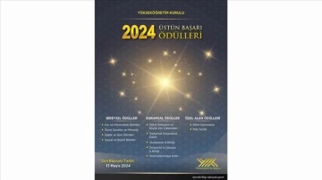 2024 YÖK Üstün Başarı Ödülleri için başvurular başladı