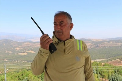 25 yıldır 850 metre rakımda 'yeşil vatan' n&ouml;beti tutuyor