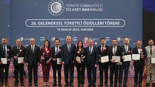 28. Geleneksel T&uuml;ketici &Ouml;d&uuml;lleri T&ouml;reni yapıldı