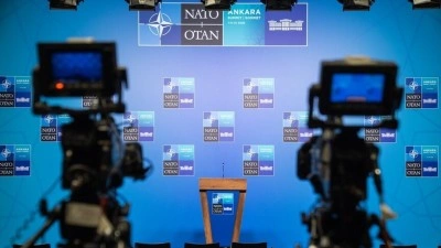 36. NATO Liderler Zirvesi'ni takip edecek basın mensupları i&ccedil;in Uluslararası Medya Merkezi hazırlandı