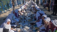 400 kadınla çiğ köfte yoğurma rekoru