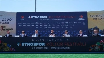 6. Etnospor Kültür Festivali'nin basın toplantısı yapıldı