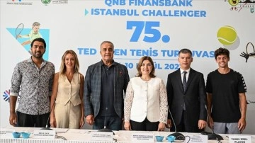 75. TED Open Uluslararası Tenis Turnuvası'nın basın toplantısı yapıldı