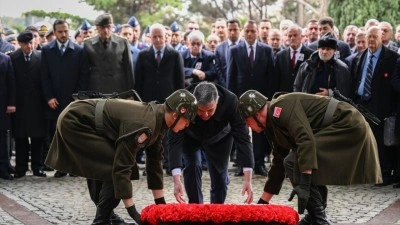 8. Cumhurbaşkanı Turgut &Ouml;zal vefatının 33. yılında kabri başında anıldı