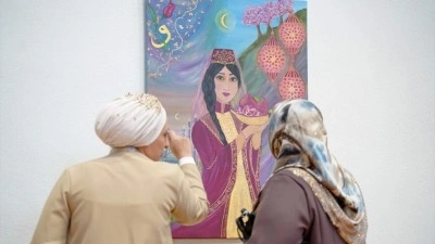 8. T&uuml;rk-Arap Sanat&ccedil;ılar Buluşması, 'Renkler Hikayeler &Ccedil;izer' temasıyla Rami K&uuml;t&uuml;phanesi'nde başladı