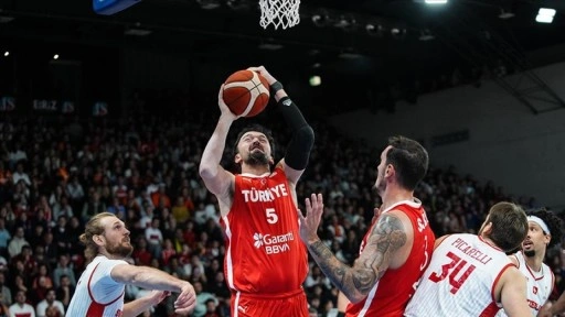 A Milli Basketbol Takımı, İsviçre'yi 85-60 yendi